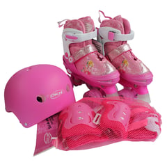 OKA - Patines Niños Regulable Princesa Small 30-33