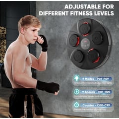 GENERICO - SET DE BOXEO INTELIGENTE MUSICAL CONEXIÓN BLUETOOTH