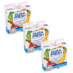 GENERICO - Pack conservador de frutas y verduras para refrigerador DURAFRESH