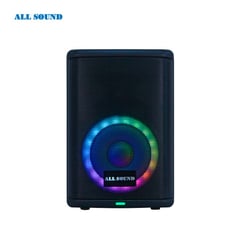 ALL SOUND - PARLANTE ACTIVO LED DE 8 Pulg. CON BATERIA RECARGABLE