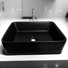 GENERICO - Bowl Rectangular Negro Mate