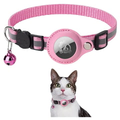 GENERICO - Collar Reflectante Nailon Para Gato Para Airtag C Cascabel