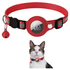 GENERICO - Collar Reflectante Nailon Para Gato Para Airtag C Cascabel