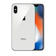 APPLE - IPhone X 64gb Plata - Grado B - Entrega Inmediata - Reacondicionado