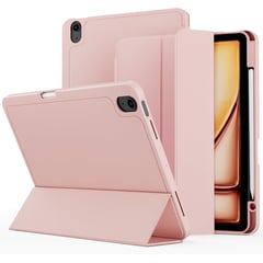 GENERICO - Funda Smart Case Para iPad Air 11" 2024 Chip M2 6ta Generación - ROSA