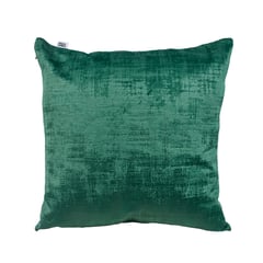 PILLOW & MIST - Funda de cojín Verde esmeralda 45 x 45 cm