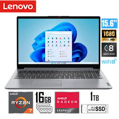 LENOVO - Laptop IdeaPad 1 15ALC7 AMD Ryzen 7 5700U 16GB RAM 1TB SSD Windows 11