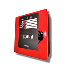 GENERICO - Panel de Alarma Contra Incendios 6 Zonas Metalico Shoctix