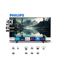 Televisor 43 Android 4k UHD Smart Tv 43PUD7406