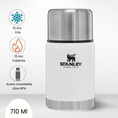 STANLEY - Termo de Comida Adventure Blanco 709 ML