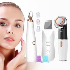 BEAUTIFUL - SET 3 EN 1 LIMPIADOR ULTRASONIC +SUCCIONADOR ESPINILLAS+LIFTING FACIAL