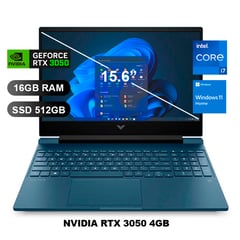 Laptop Gamer Victus 15-fa0007la I7-12650H, RTX3050, 16GB RAM, 512GB SSD, 15.6 (8U8B8LA)