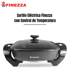 FINEZZA - Sartén eléctrico FZ-136ES 13500 Watts