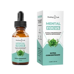 HEALING LAB - MENTAL FOCUS - NEUROPOTENCIADOR NATURAL - MIGRAÑA Y CONCENTRACIÓN