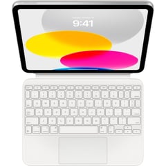 APPLE - IPad Magic Keyboard Folio 2022 - White - QWERTY - English US