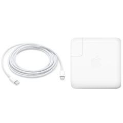 APPLE - Cargador macbook USB-C de 61W + Cable USB-C 2mt original