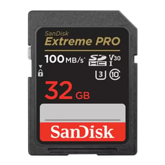 SANDISK - TARJETA DE MEMORIA 32GB EXTREME PRO SDXC UHS-I 100S