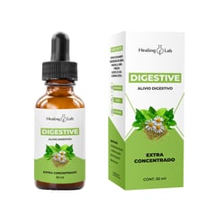 HEALING LAB - DIGESTIVE - DIGESTIVO NATURAL - MOLESTIAS DIGESTIVAS Y ESTOMACALES