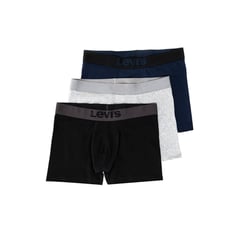 LEVIS - Boxer Hombre 3 Pack Negro