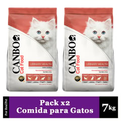 CANBO - Pack x2 Comida Gato Problemas Urinarios Urinary 7 kg