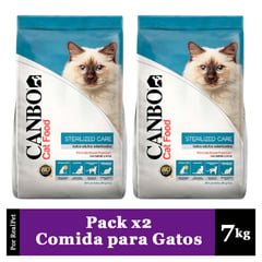 CANBO - Pack x2 Comida para Gato Esterilizado Sterilized 7 kg