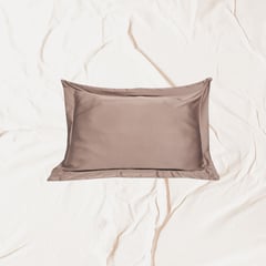 SENSA SILK - Funda de almohada de seda con bordes