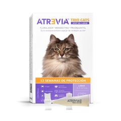 ATREVIA - ANTIPULGAS PARA GATOS TRIO CATS SPOT ON - LARGE