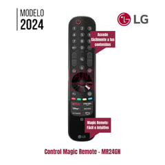 LG - Control Magic MR24GN Con Botón Alexa Y Channels Modelo 2024