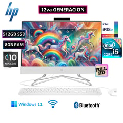 HP - All In One 24-CB1009LA C i5-1253U 8Gb Ram 512Gb SSD 238 Kit Inalámbricos