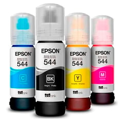 EPSON - Pack Tinta T544 Negro y Colores para L3250 L3150