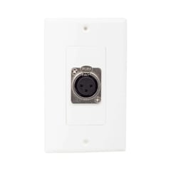 FINDER - Placa de Pared Canon XLR 3 Pines TM-1422