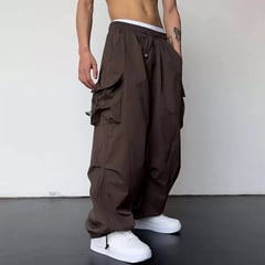 TENKI - Pantalones Cargo Para Hombre Modelo Parachute