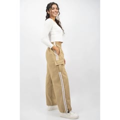 GENERICO - Cargo Trend Pantalones Modelo Pants Track Mujer