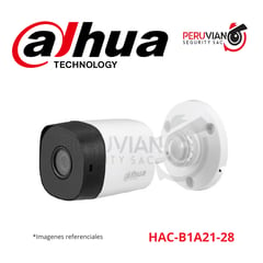 DAHUA - TUBO EXTERIOR PLASTICA ICR DIA&NOCHE - 2.0 MP - 1080P HAC-B1A21-28