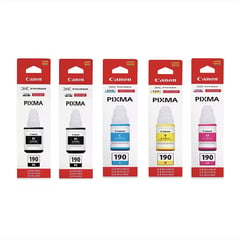 CANON - SUPER KIT DE 5 TINTAS GI 190