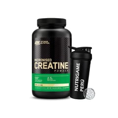 OPTIMUN NUTRITION - Creatina Monohidratada ON 300 Gr + Shaker - Tienda Fisica