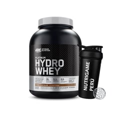 OPTIMUN NUTRITION - Proteína Platinum Hydro Whey 3.5 Lb Chocolate +Shaker