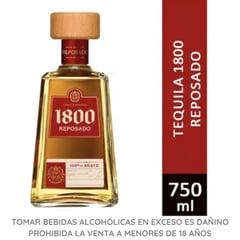 1800 - Tequila Reserva Reposado 750ml