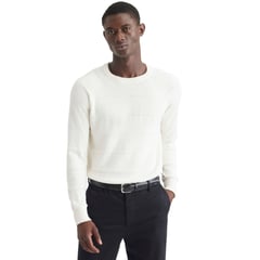 DOCKERS - Chompa Hombre Crewneck Regular Fit Crema