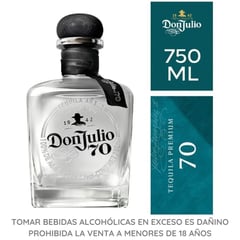 Tequila Añejo Cristalino 70 *750ml