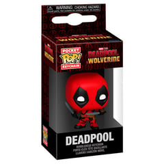 FUNKO - Pop Keychain - Marvel Deadpool & Wolverine - Deadpool with Swords