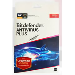 BITDEFENDER - Antivirus Plus Versión 2024 para laptop Licencia por 1 año