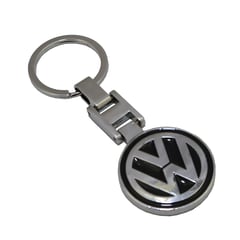 VOLKSWAGEN - LLAVERO DE METAL MARCA NEGRO