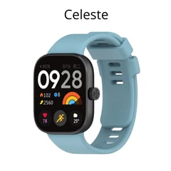 GENERICO - Correa de Silicona Para Xiaomi Watch 4 - Celeste