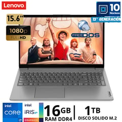 LENOVO - Laptop V15 G4 Iru Core I7 - 1355 156Fhd Ram 16Gb Ssd 1Tb Free Dos