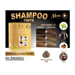 MUSA ACCESORIOS - 10 SHAMPOO TINTE RUBIO Claro MUSA