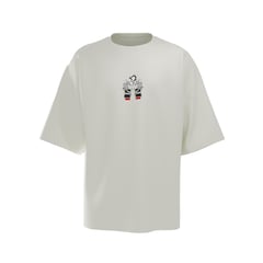 LIMITLESS - Polo Urbano Unisex T-Shirt Vape Dog Pearl