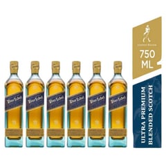 JOHNNIE WALKER - Whisky Blue Labell 750ml - 6 UND