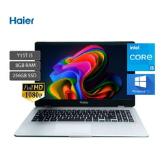 HAIER - Laptop Y15T 156 I5-1135G7 FHD 8GB DDR4 256GB SSD