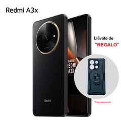 REDMI - XIAOMI A3X 4GB RAM 128GB COLOR NEGRO OCASO CON ESTUCHE RANGER DE REGALO